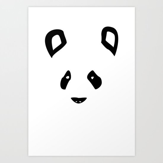 Panda Art Print