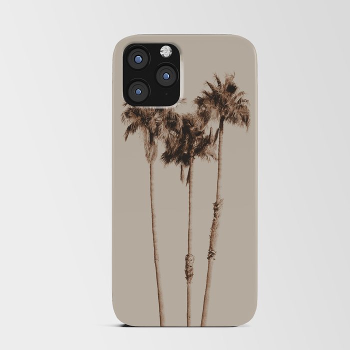 Palm Trees Earthy Vibes #1 #wall #decor #art #society6 iPhone Card Case