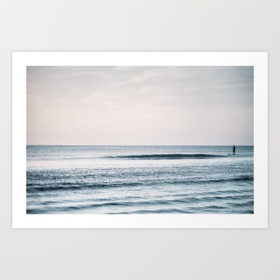 Peace and Ocean Art Print