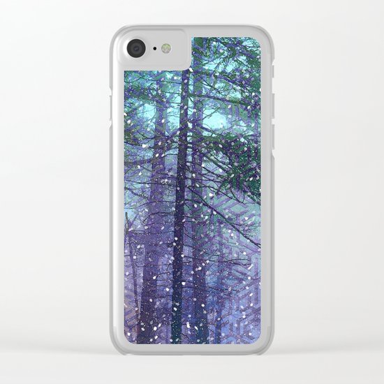 Happy Holidays 2 Clear iPhone Case