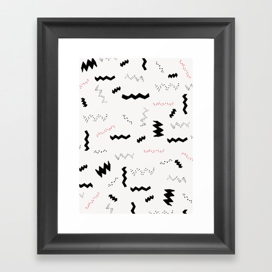 Graphic 8 Framed Art Print