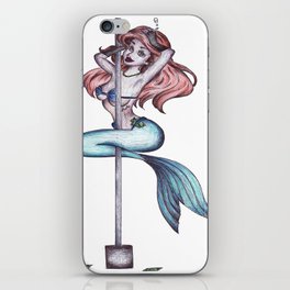 Mermaid Stripper iPhone Skin