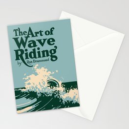 The Art of Wave Riding 1931, First Surfing Book Artwork, for Wall Art, Prints, Posters, Tshirts, Men, Women, Kids Stationery Card