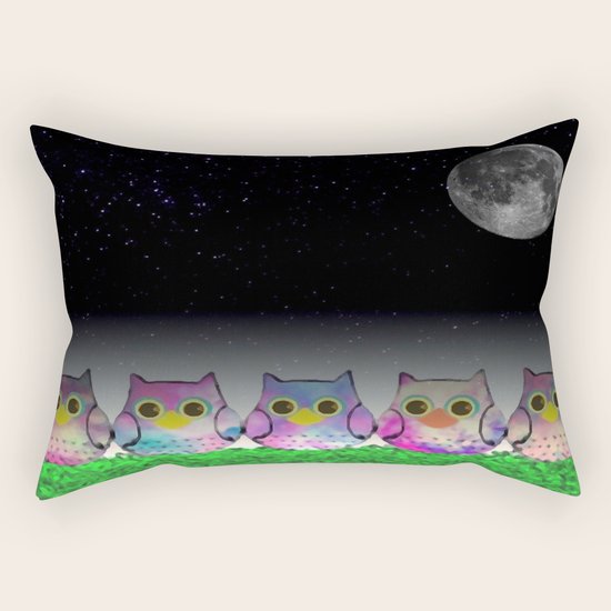 owl-5 Rectangular Pillow