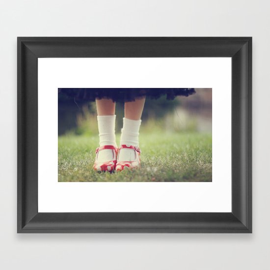 Mary Jane Framed Art Print