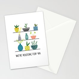 Were Rooting For Ya Stationery Card