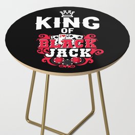 Blackjack Player Casino Basic Strategy Game Cards Side Table