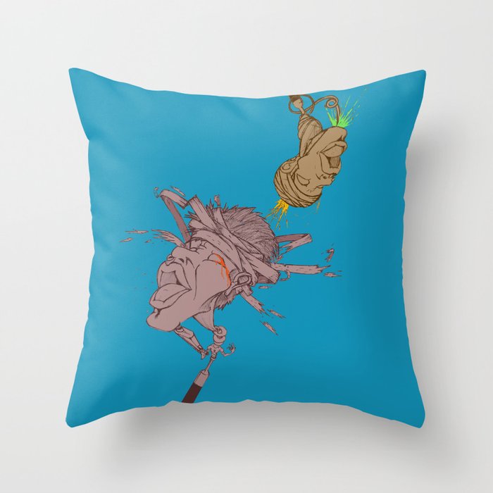 Critic of Love Throw Pillow
