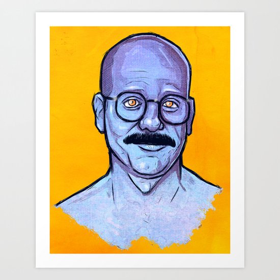 I just Blue Myself Art Print