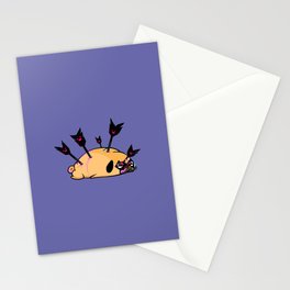 Pug Valentine Stationery Card