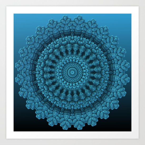 Mandala for the Masses Art Print