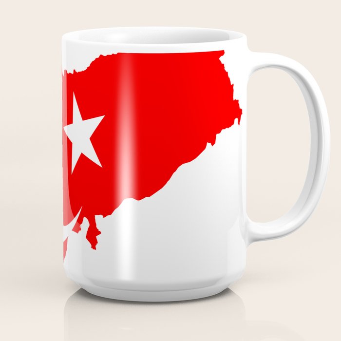 Turk Bayragi Coffee Mug By Merih001 Society6