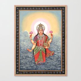 The Birth Of Lakshmi Canvas Print