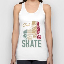 Just Skate | Retro Roller Skating Unisex Tank Top