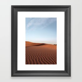 Fine Desert Structures Photo | Sahara Desert Morocco Art Print | Landscape Nature Travel Photography Framed Art Print