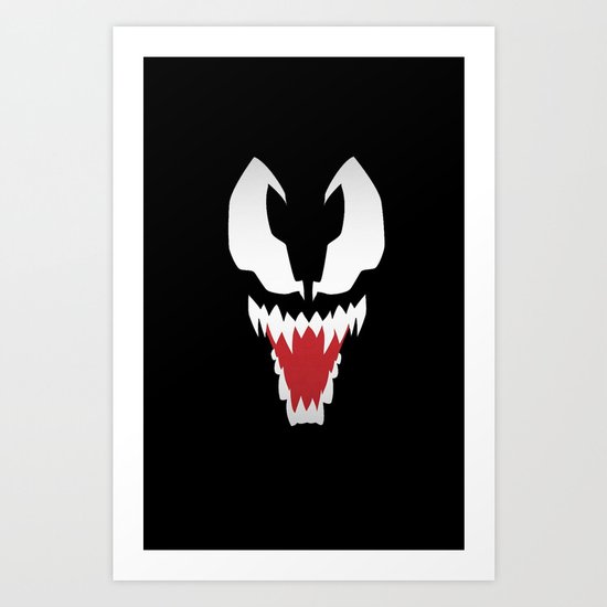 Minimalist Venom Art Print