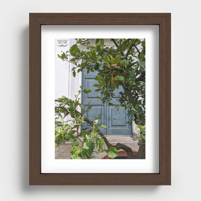 Through the Trees Recessed Framed Print
