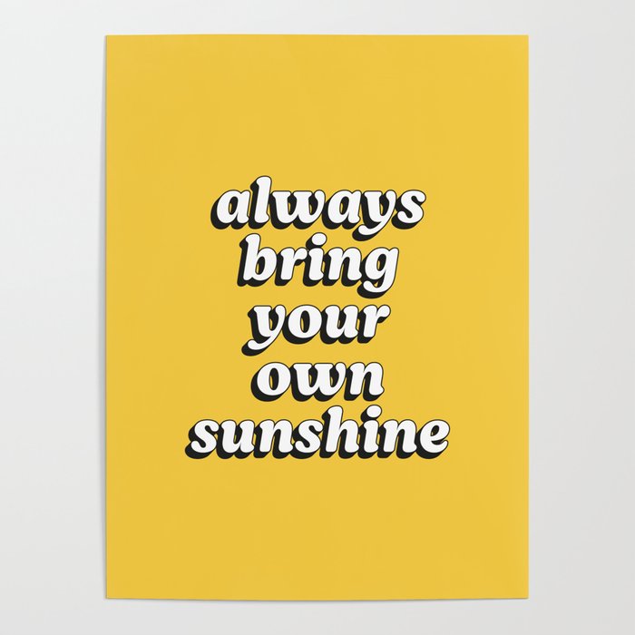Bring Sunshine Poster