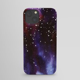 Space Neon Watercolor #13: deep space iPhone Case