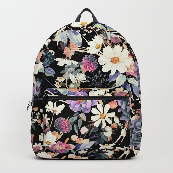 Dark lush meadow in bloom R6 Backpack