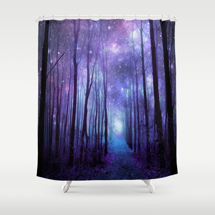 Fantasy Forest Path Shower Curtain