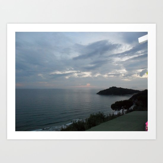 Gaeta Sea View Art Print