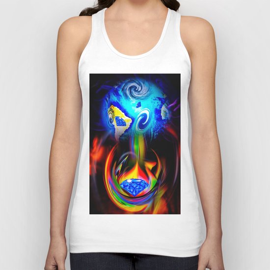 Our World Is A Magic - Is A Diamond Unisex Tank Top