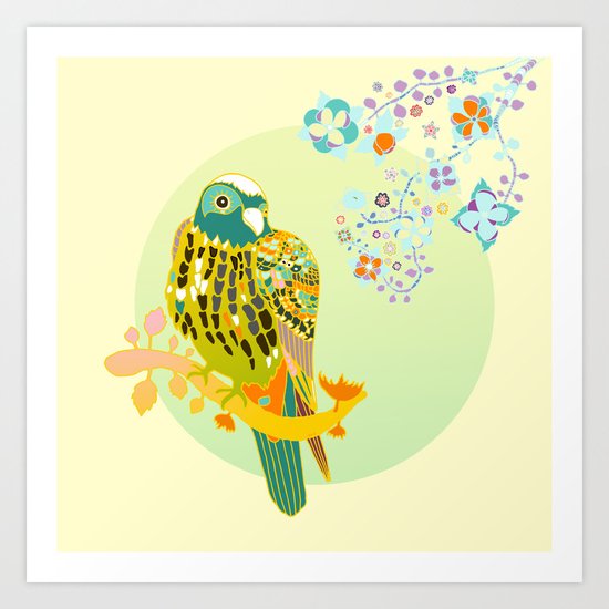 Scent of Flora Art Print
