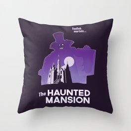 Hatbox Ghost - World Throw Pillow