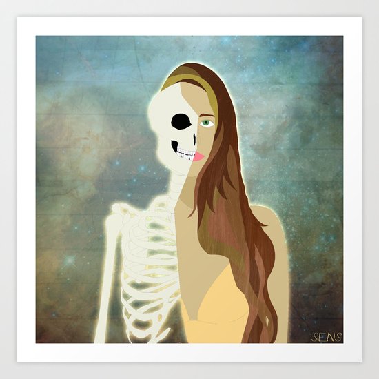 Born To Die Art Print