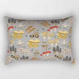 Mushroom Meadow Rectangular Pillow