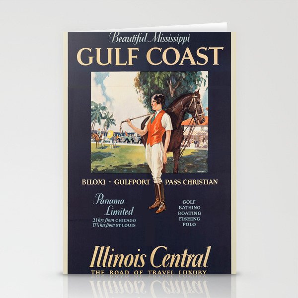 Vintage poster - Gulf Coast Stationery Cards