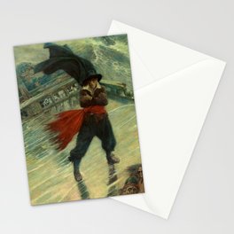 The Flying Dutchman, 1900 by Howard Pyle Stationery Card