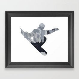 Snowboard Exposure SP | DopeyArt Framed Art Print
