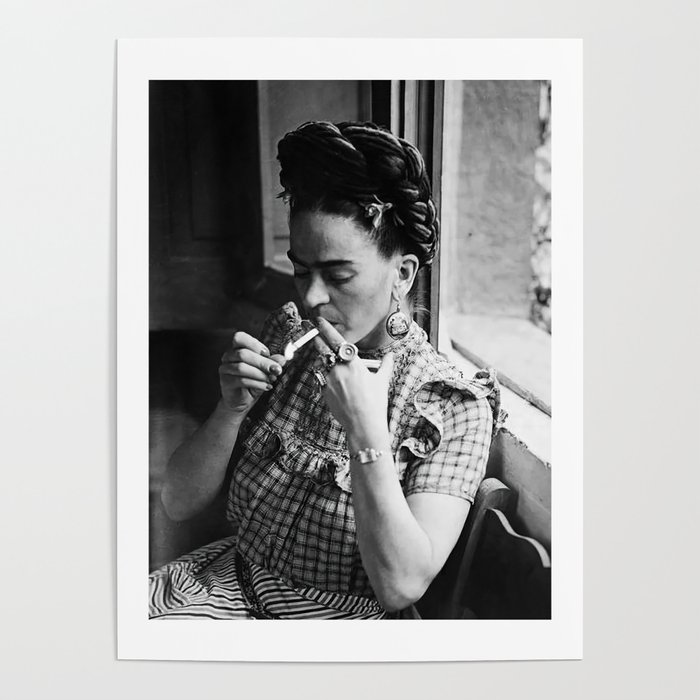 Frida Kahlo Exhibition Poster Poster