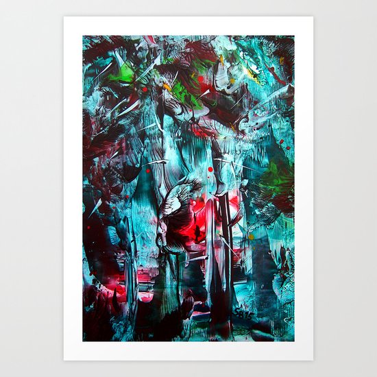 AutumnRain Art Print