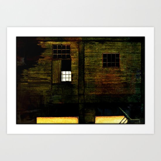 Deserted house Art Print