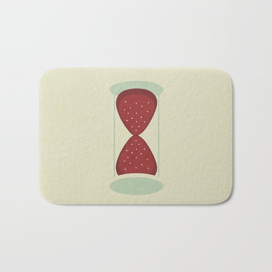 strawberry fields forever Bath Mat
