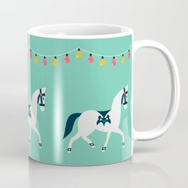 Arabian Horse Parade - Mint Coffee Mug