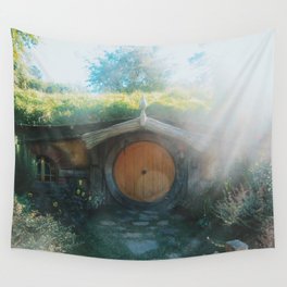 In a hole in the ground... Wall Tapestry