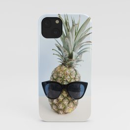 Pineapple With Sunglasses iPhone Case