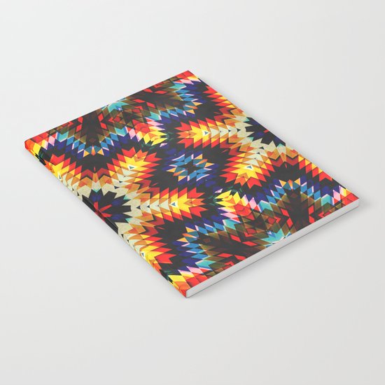 Colorful Geometric Abstract Notebook