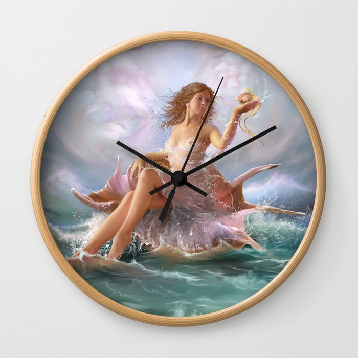 Queen of the Sea Wall Clock