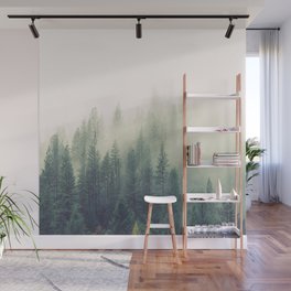My Peacful Misty Forest II Wall Mural