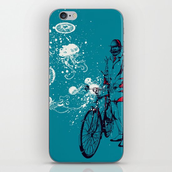 Journey in Blue iPhone & iPod Skin