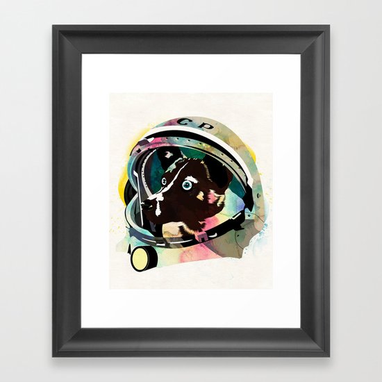 Laika Framed Art Print