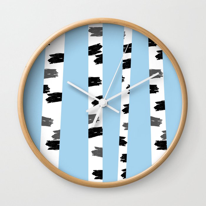 Birches pattern Wall Clock