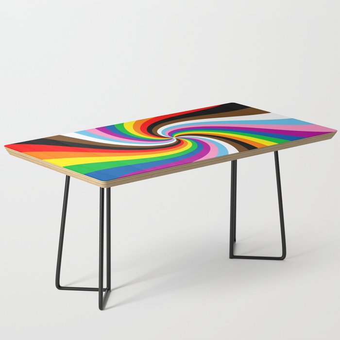 Pride Spiraling Coffee Table