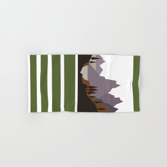Rough Mountains Hand & Bath Towel