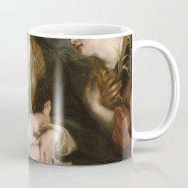 Anthony Van Dyck - Virgin And Child With Saint Catherine Of Alexandria Coffee Mug
